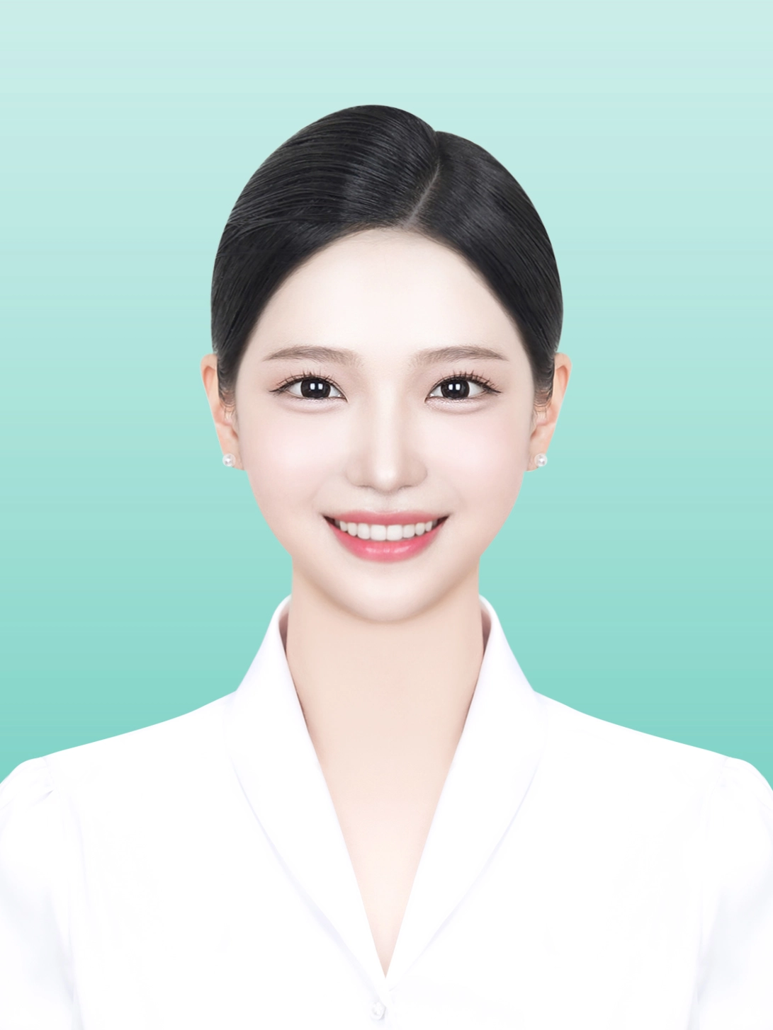 증명사진 배경샘플 1 · 흰색 계열