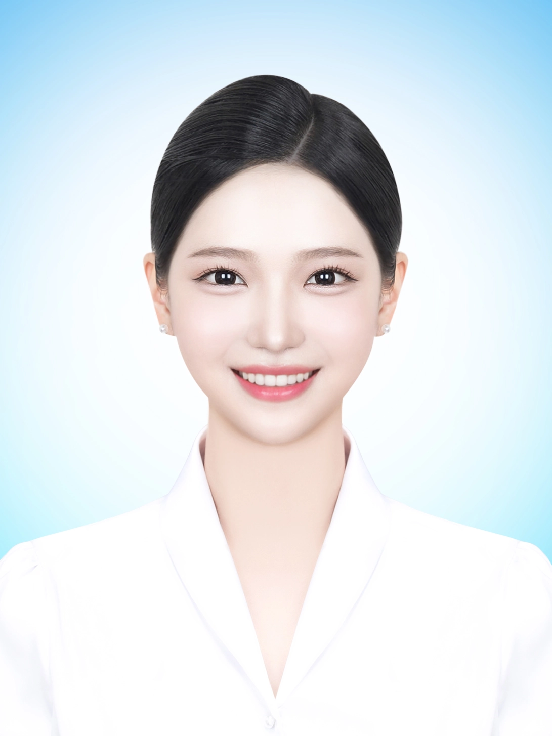 이력서사진 배경샘플 15 · 취업 서류용 배경