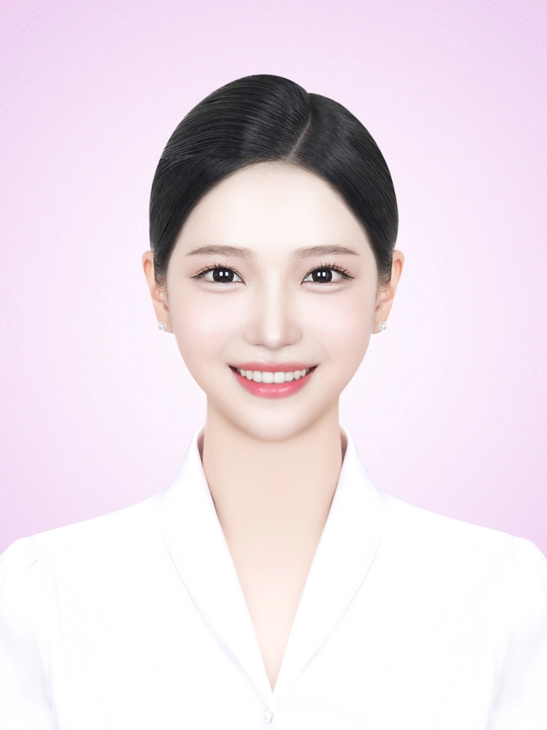 여권사진 배경샘플 24 · 흰 배경 규격