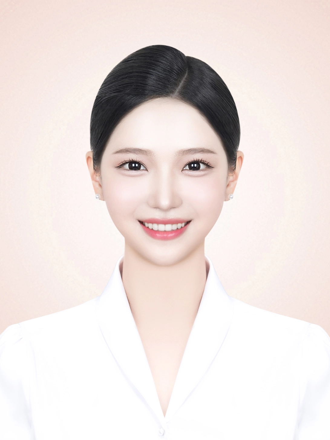 여권사진 배경샘플 36 · 흰 배경 규격