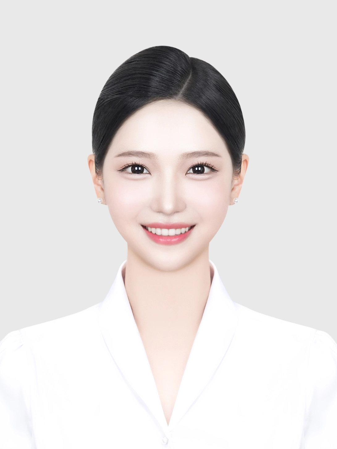여권사진 배경샘플 40 · 흰 배경 규격