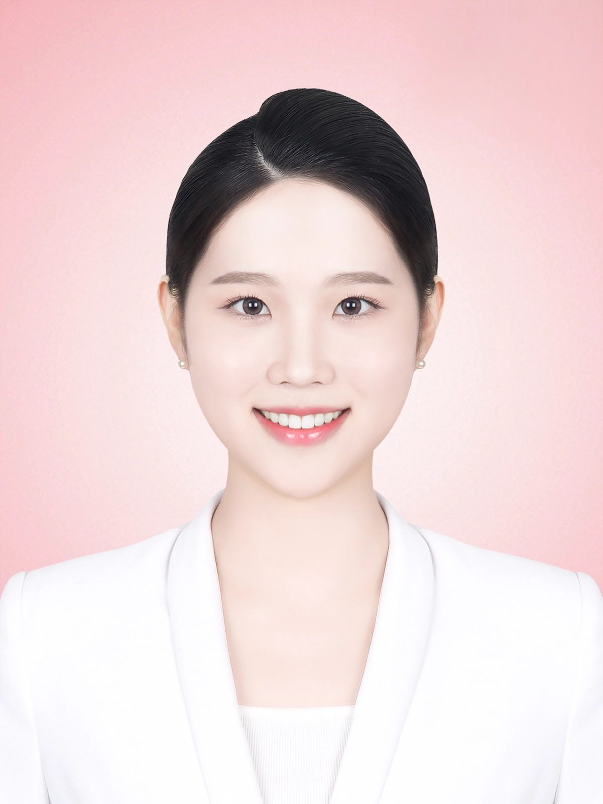 취업사진 102 · 피부 결을 남기고 톤만 고르게 잡은 작업
