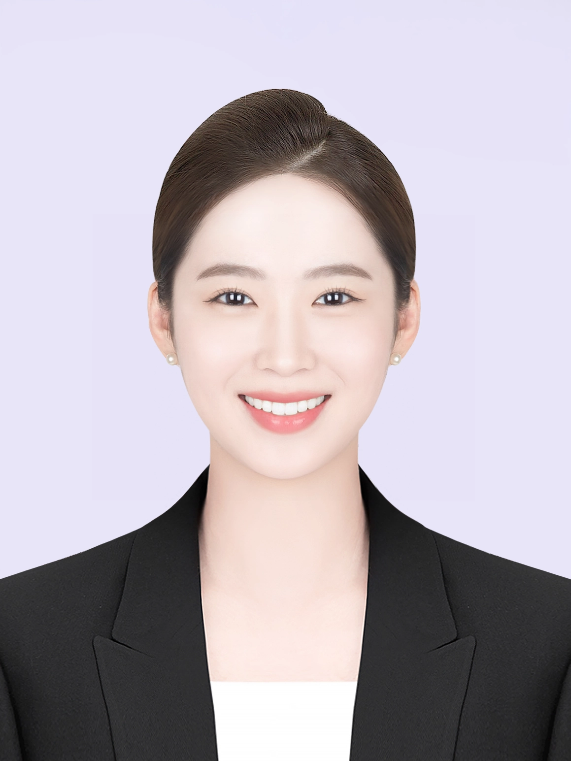승무원사진 114 · 머릿결을 한 올씩 다듬은 결과