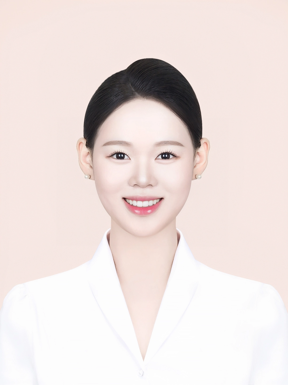승무원 면접사진 235 · 그 사람에게 맞는 각도를 찾아 헤어 메이크업